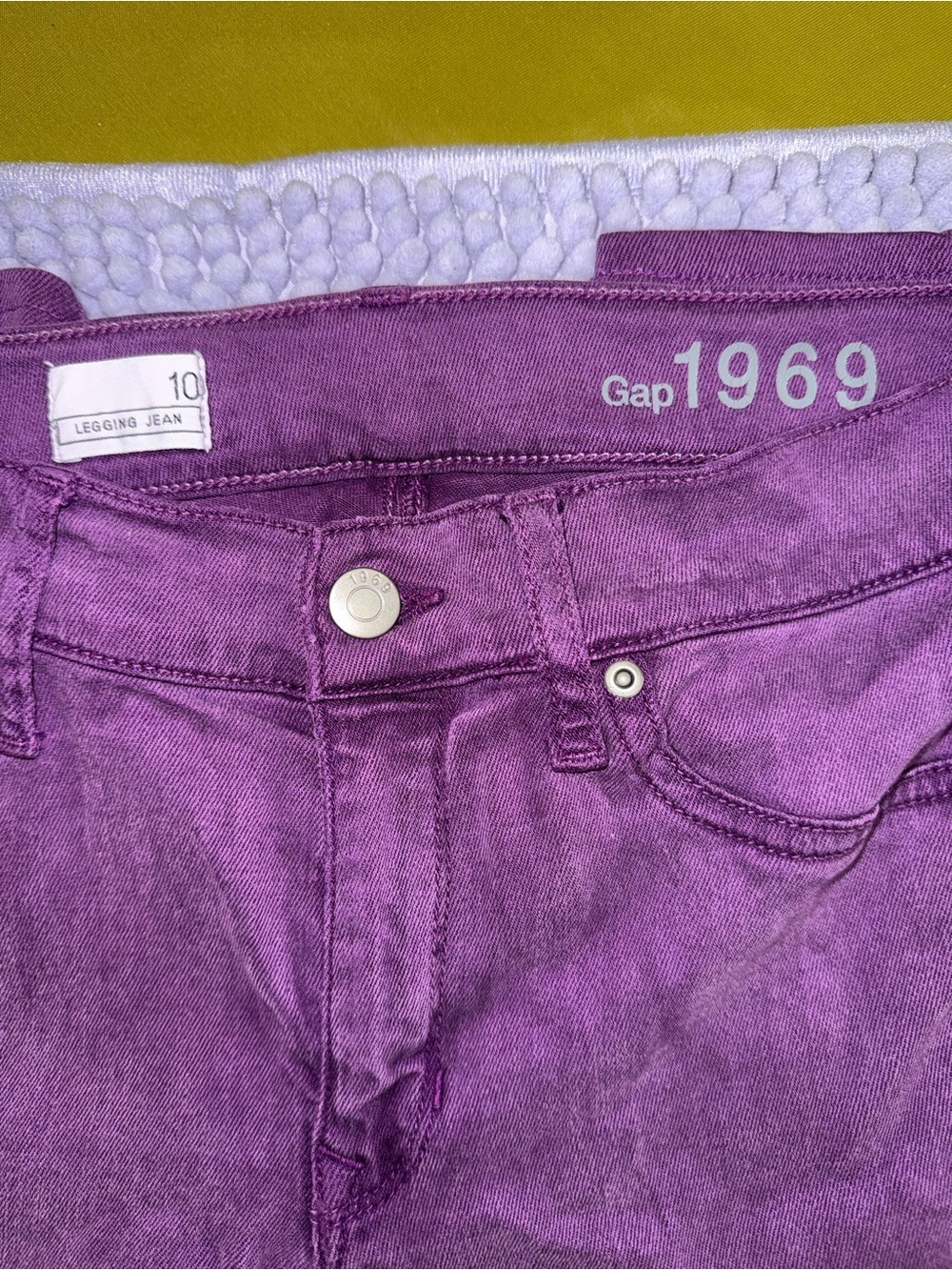 GAP Purple Slim Fit Stretch Jeans - Picture 3 of 4